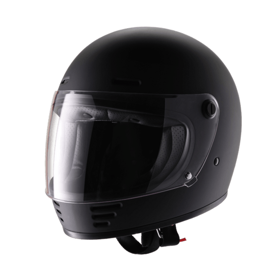 Eldorado Helmut ELDORADO E70 RETRO MATT BLACK HELMET