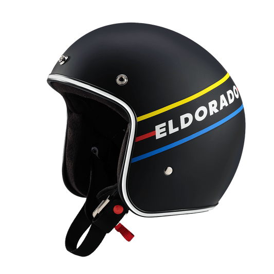 Eldorado Helmut ELDORADO EXR HUNTER LOW PROFILE OPEN FACE MOTORCYCLE HELMET - AS/NZS 1698 Approved