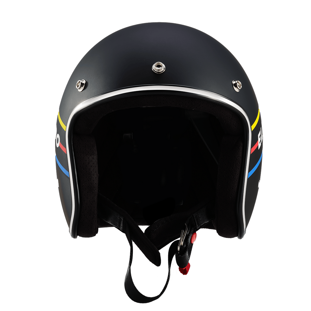 Eldorado Helmut ELDORADO EXR HUNTER LOW PROFILE OPEN FACE MOTORCYCLE HELMET - AS/NZS 1698 Approved