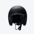 Load image into Gallery viewer, Eldorado Helmut ELDORADO EXR LOW PROFILE OPEN FACE MATT BLACK HELMET
