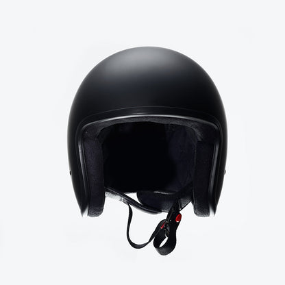 ELDORADO EXR LOW PROFILE OPEN FACE MATTE BLACK HELMET