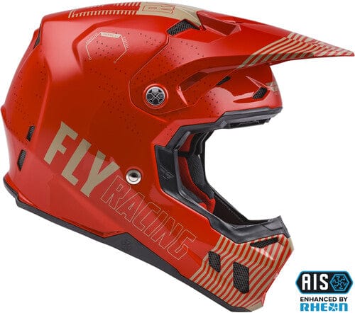 Fly Helmut XL FLY RACING FORMULA CC RED KHAKI MOTOCROSS HELMET