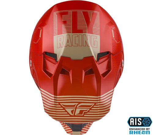 Fly Helmut XL FLY RACING FORMULA CC RED KHAKI MOTOCROSS HELMET