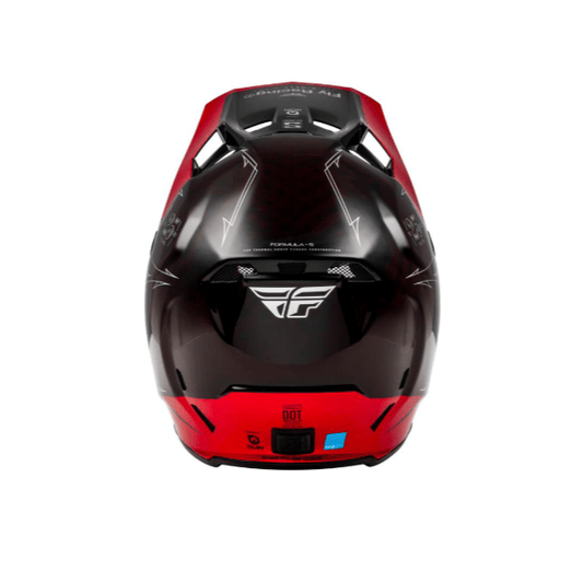Fly Helmut XL FLY RACING FORMULA S CARBON LEGACY RED BLACK MOTOCROSS HELMET