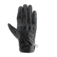 Load image into Gallery viewer, Helstons HELSTONS HELSTONS BROOKS AIR SUMMER LEATHER MOTORCYCLE GLOVE - BLACK
