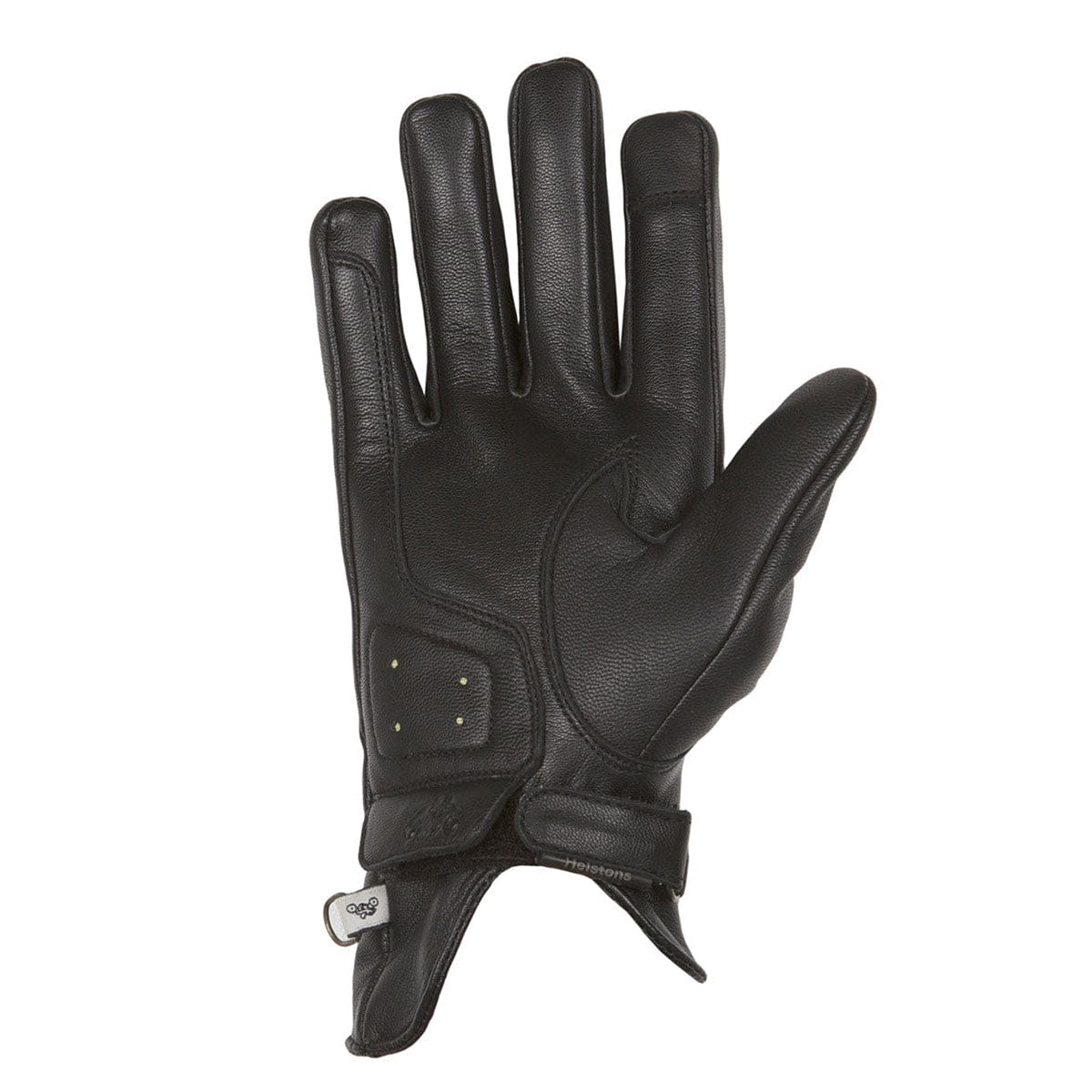 Helstons HELSTONS HELSTONS CONDOR SUMMER LEATHER MOTORCYCLE GLOVE - BLACK
