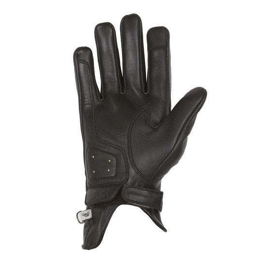 Helstons HELSTONS HELSTONS CONDOR SUMMER LEATHER MOTORCYCLE GLOVE - BLACK