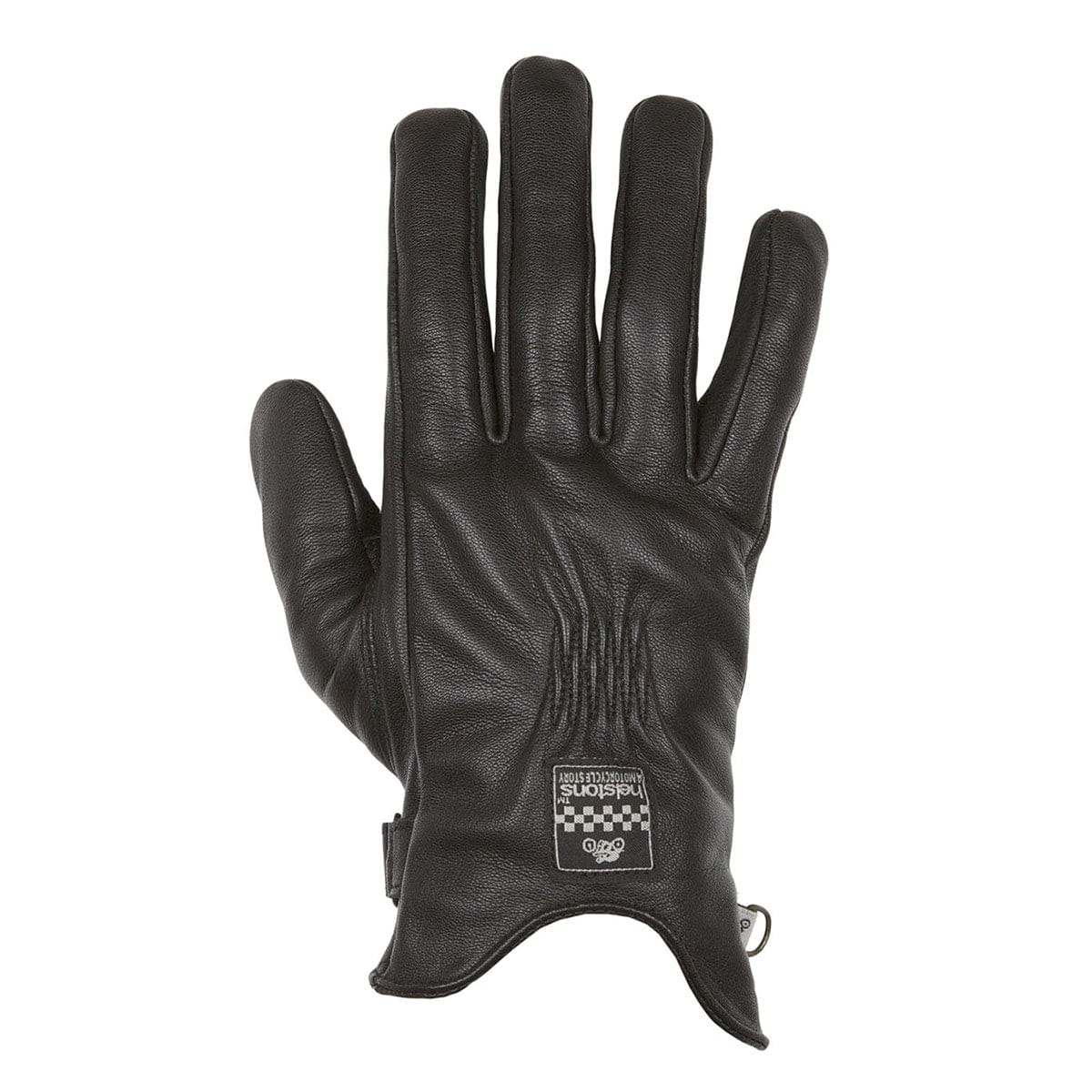Helstons HELSTONS HELSTONS CONDOR SUMMER LEATHER MOTORCYCLE GLOVE - BLACK