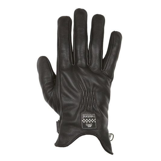 Helstons HELSTONS HELSTONS CONDOR SUMMER LEATHER MOTORCYCLE GLOVE - BLACK