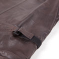 Load image into Gallery viewer, Helstons HELSTONS HELSTONS HUNT LEATHER JACKET -  RAG BROWN
