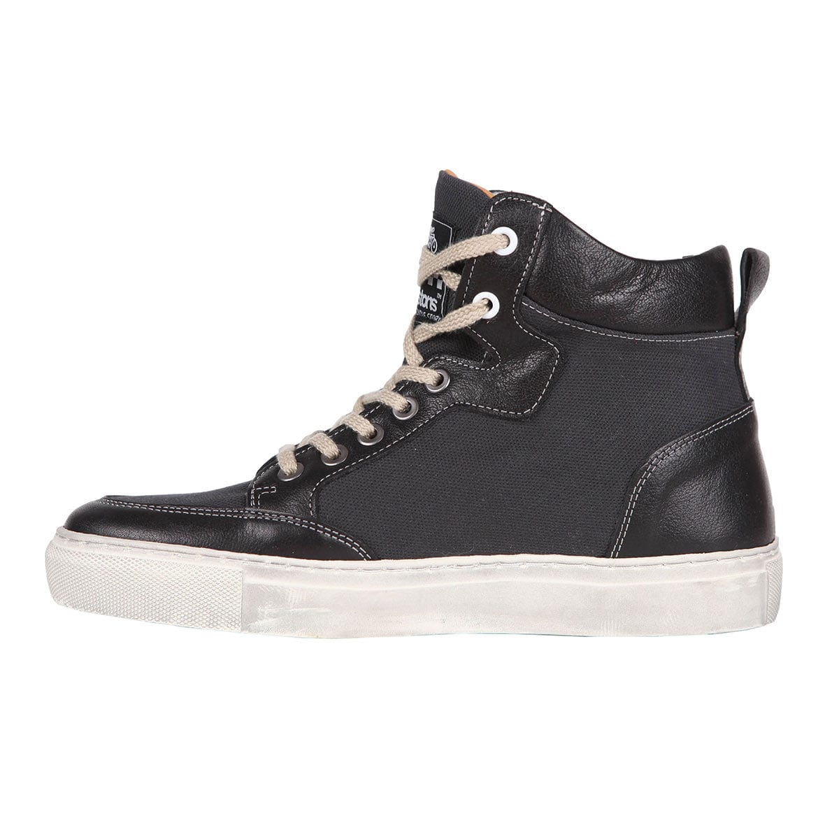 Helstons HELSTONS HELSTONS KOBE LEATHER MOTORCYCLE BOOTS - GREY/BLACK