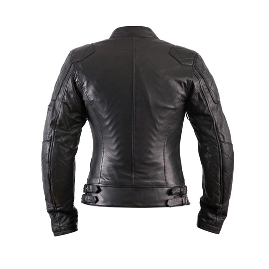 Helstons HELSTONS HELSTONS KS70 WOMENS LEATHER MOTORCYCLE JACKET - SOFT BLACK