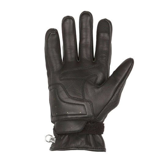 Helstons HELSTONS HELSTONS STRADA LEATHER MOTORCYCLE GLOVE - BLACK