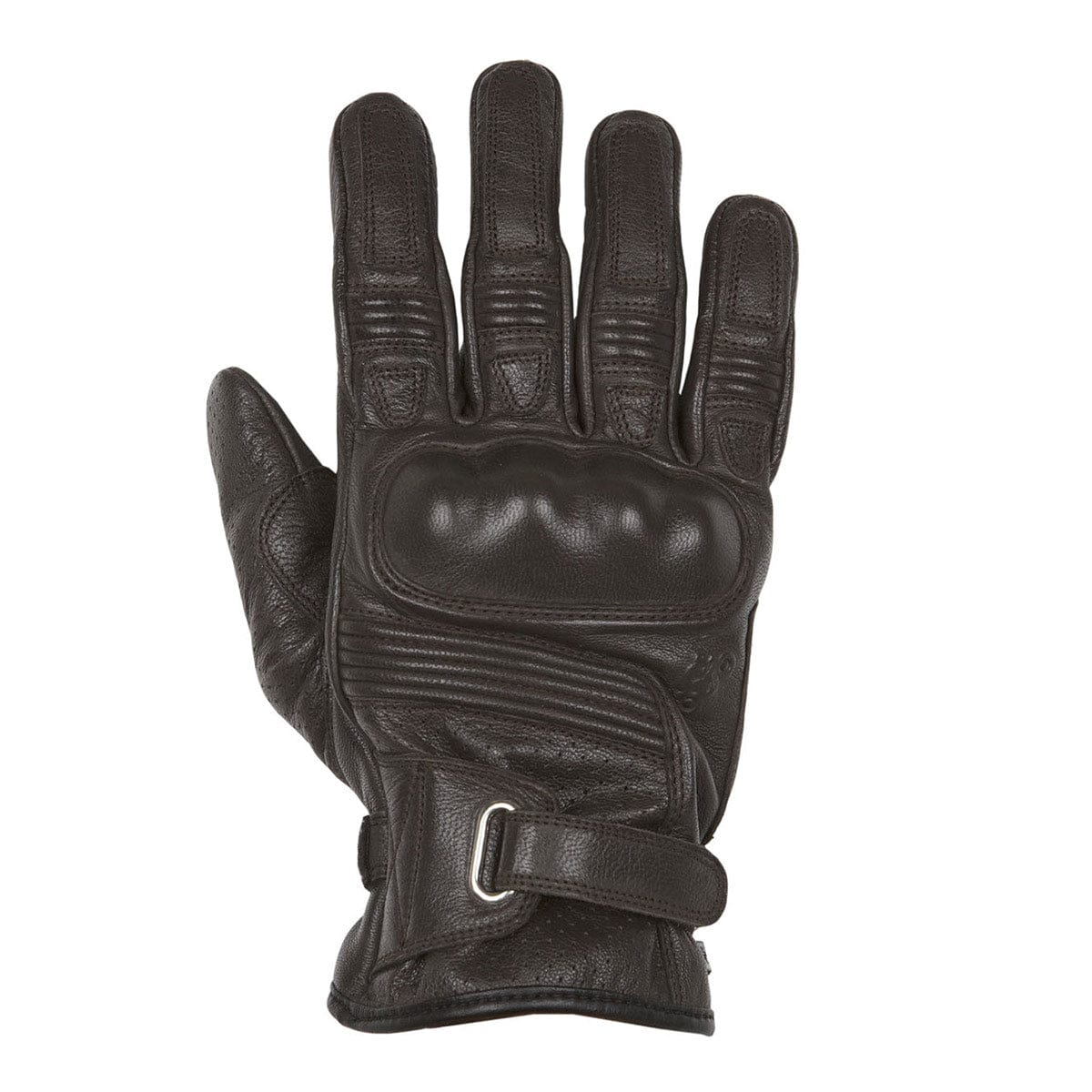 Helstons HELSTONS HELSTONS STRADA LEATHER MOTORCYCLE GLOVE - BROWN
