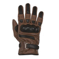 Load image into Gallery viewer, Helstons HELSTONS HELSTONS STRADA LEATHER MOTORCYCLE GLOVE - CAMEL/BLACK
