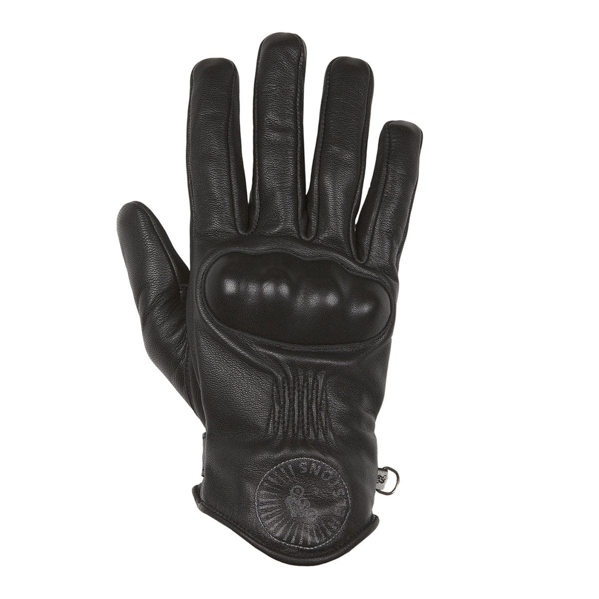 Helstons HELSTONS HELSTONS SUN SUMMER LEATHER MOTORCYCLE GLOVE - BLACK