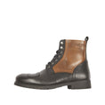 Load image into Gallery viewer, Helstons HELSTONS HELSTONS TRAVEL LEATHER MOTORCYCLE BOOTS - ANILINE BLACK/TAN
