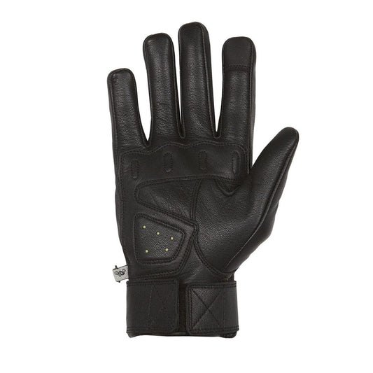Helstons HELSTONS HELSTONS WOLF SUMMER LEATHER MOTORCYCLE GLOVE - BLACK