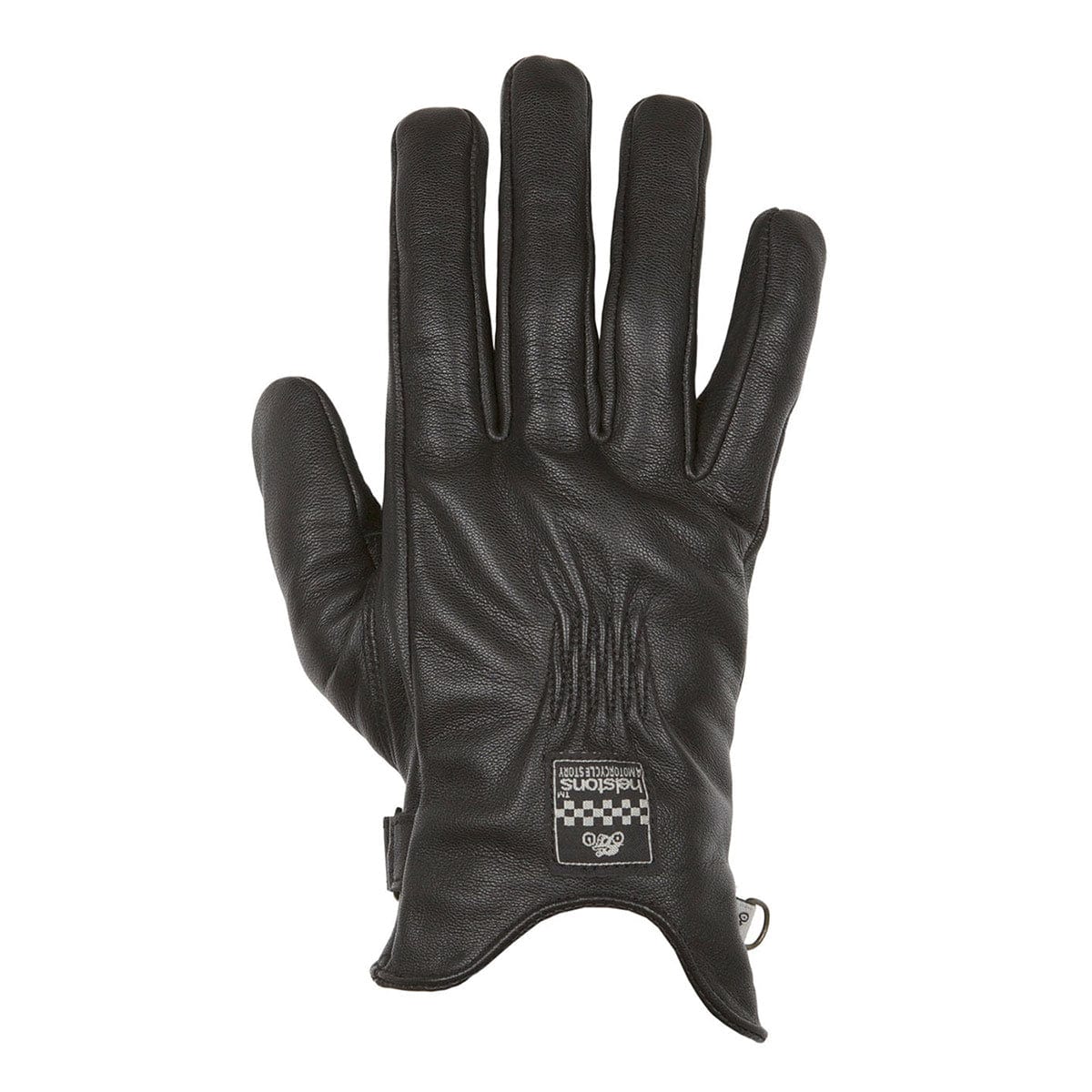 Helstons HELSTONS HELSTONS WOMENS SWALLOW SUMMER LEATHER MOTORCYCLE GLOVE - BLACK