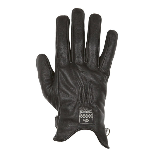 Helstons HELSTONS HELSTONS WOMENS SWALLOW SUMMER LEATHER MOTORCYCLE GLOVE - BLACK