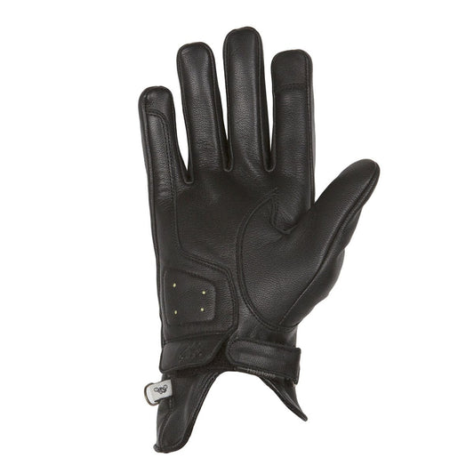 Helstons HELSTONS HELSTONS WOMENS SWALLOW SUMMER LEATHER MOTORCYCLE GLOVE - BLACK
