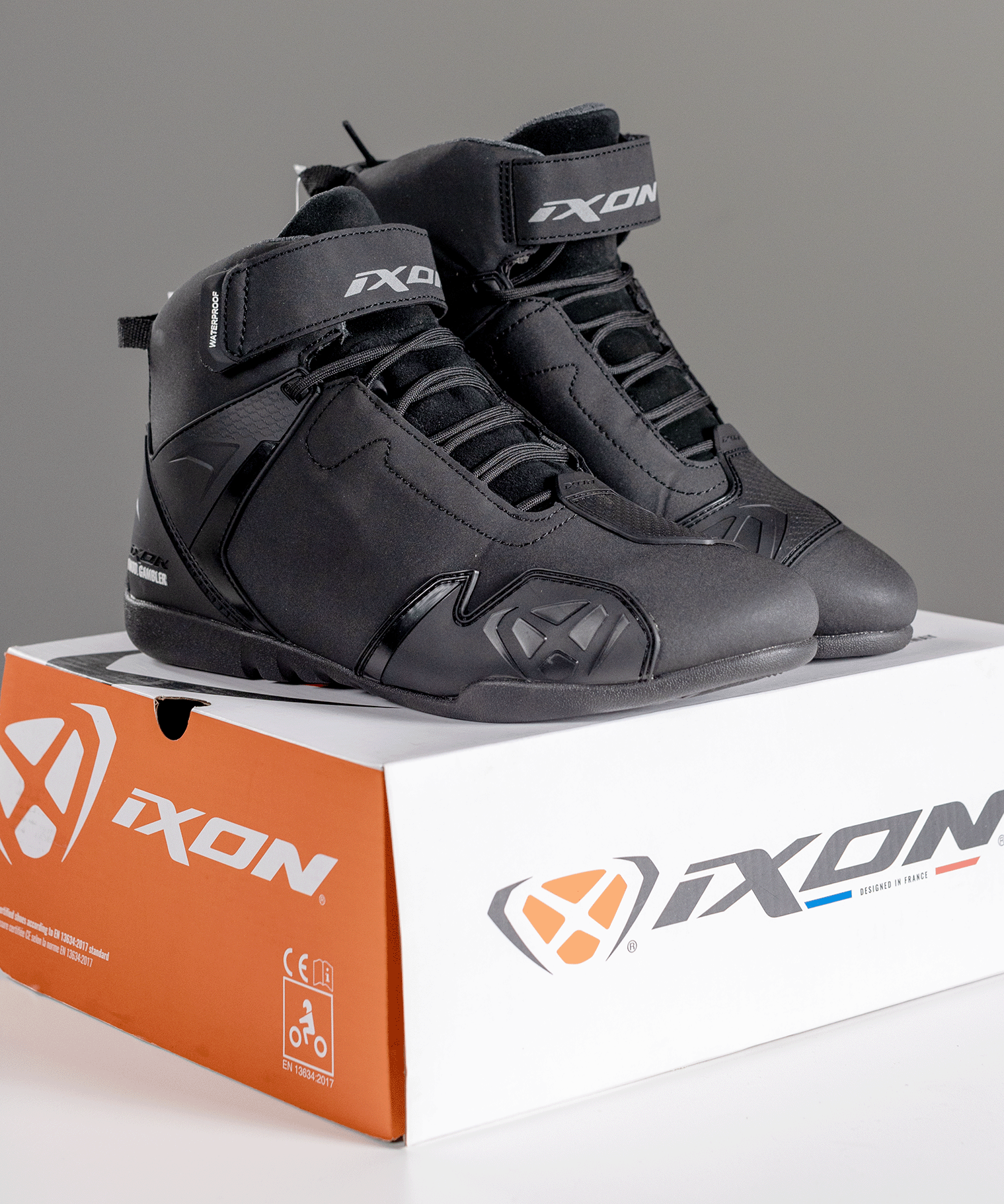 Ixon Boots IXON GAMBLER WATERPROOF WOMENS BLACK BOOTS