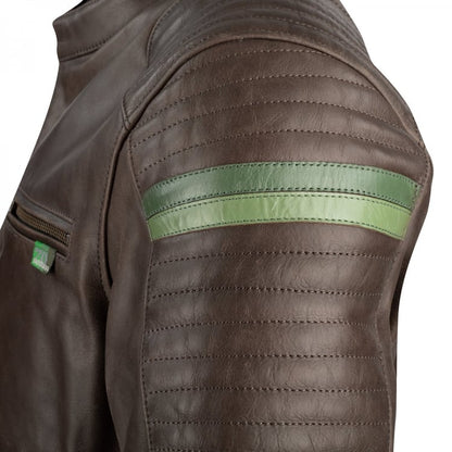 SEGURA COBRA MOTORCYCLE JACKET BROWN - CE Level AAA Rated