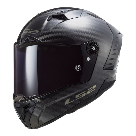 LS2 Helmut Large LS2 FF805C THUNDER CARBON MOTORCYCLE HELMET 22.06 (SIZE: LARGE)