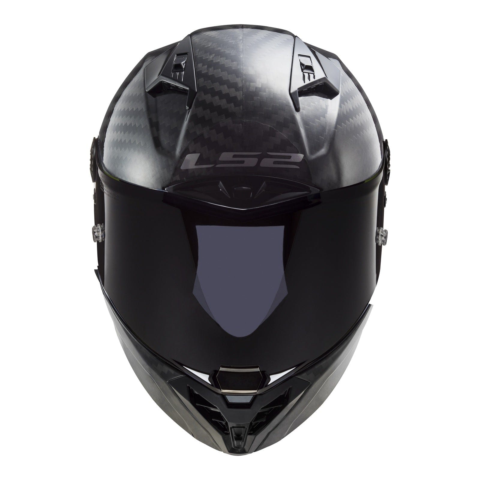 LS2 Helmut Large LS2 FF805C THUNDER CARBON MOTORCYCLE HELMET 22.06 (SIZE: LARGE)
