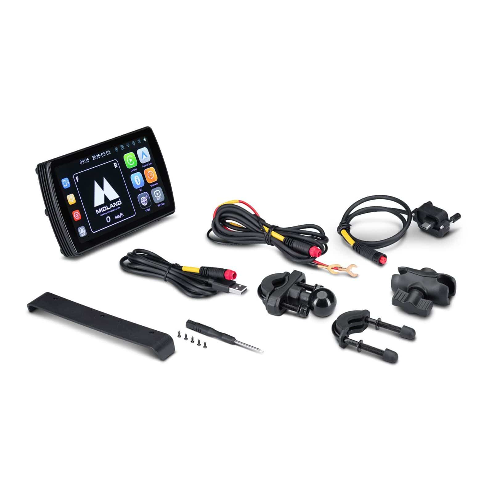 Midland Electronics Midland Bikeplay Pro Moto Multimedia 5.5-Inch Screen