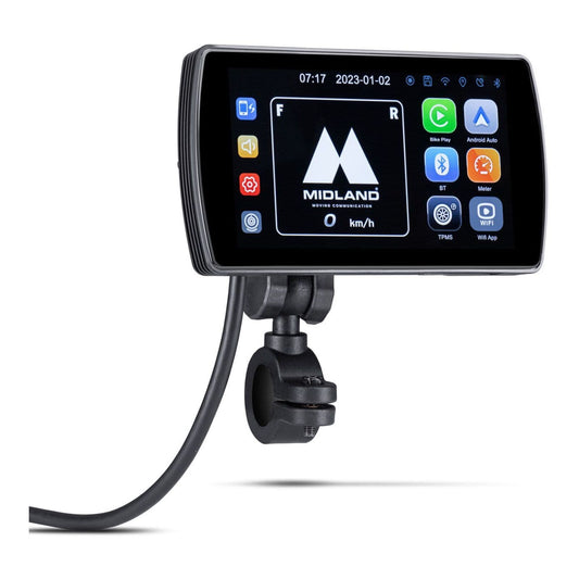 Midland Electronics Midland Bikeplay Pro Moto Multimedia 5.5-Inch Screen