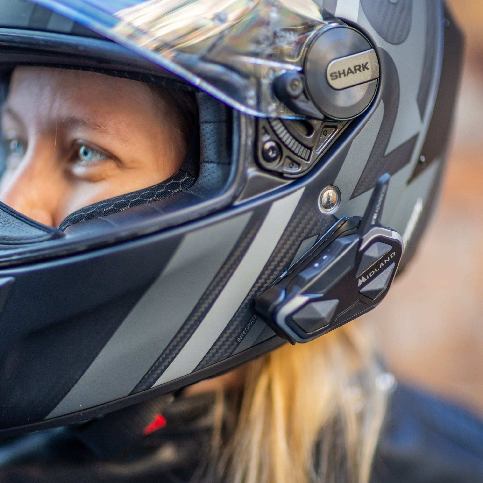 Midland Electronics Midland BTR1 Advanced X Motorcycle Helmet Intercom