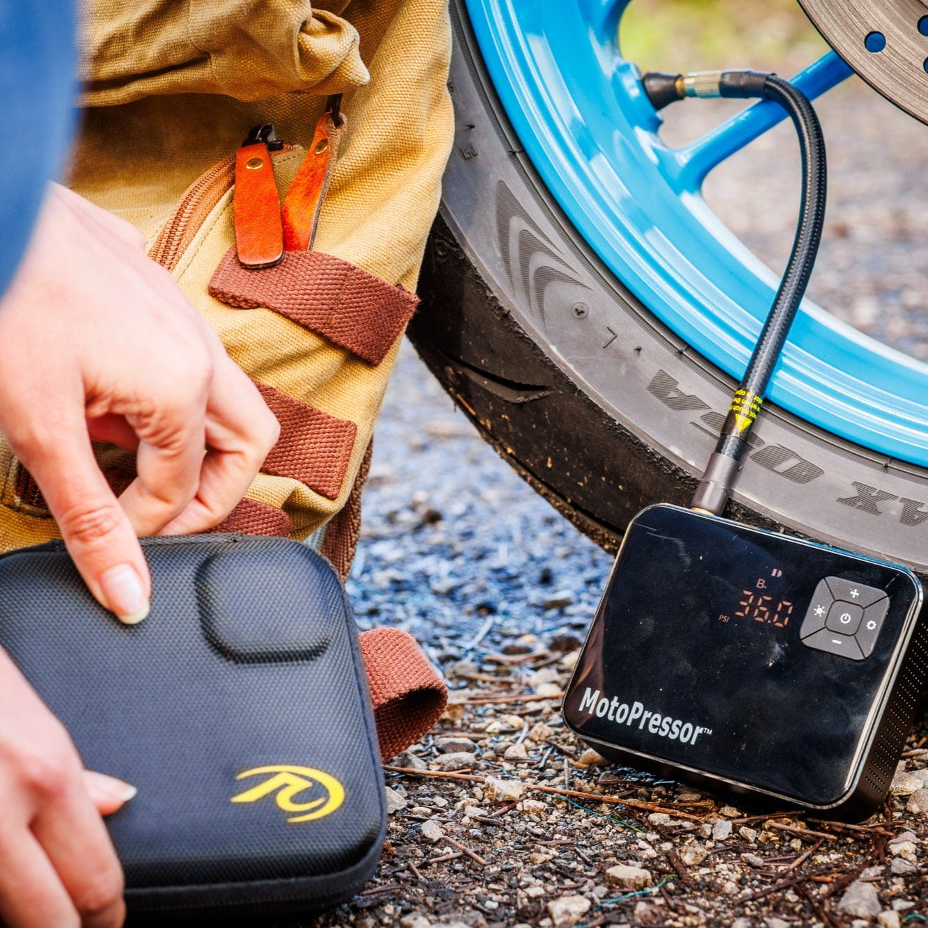 MotoPressor Electronics MotoPressor Mini Smart Pump - Portable re-charge via USB