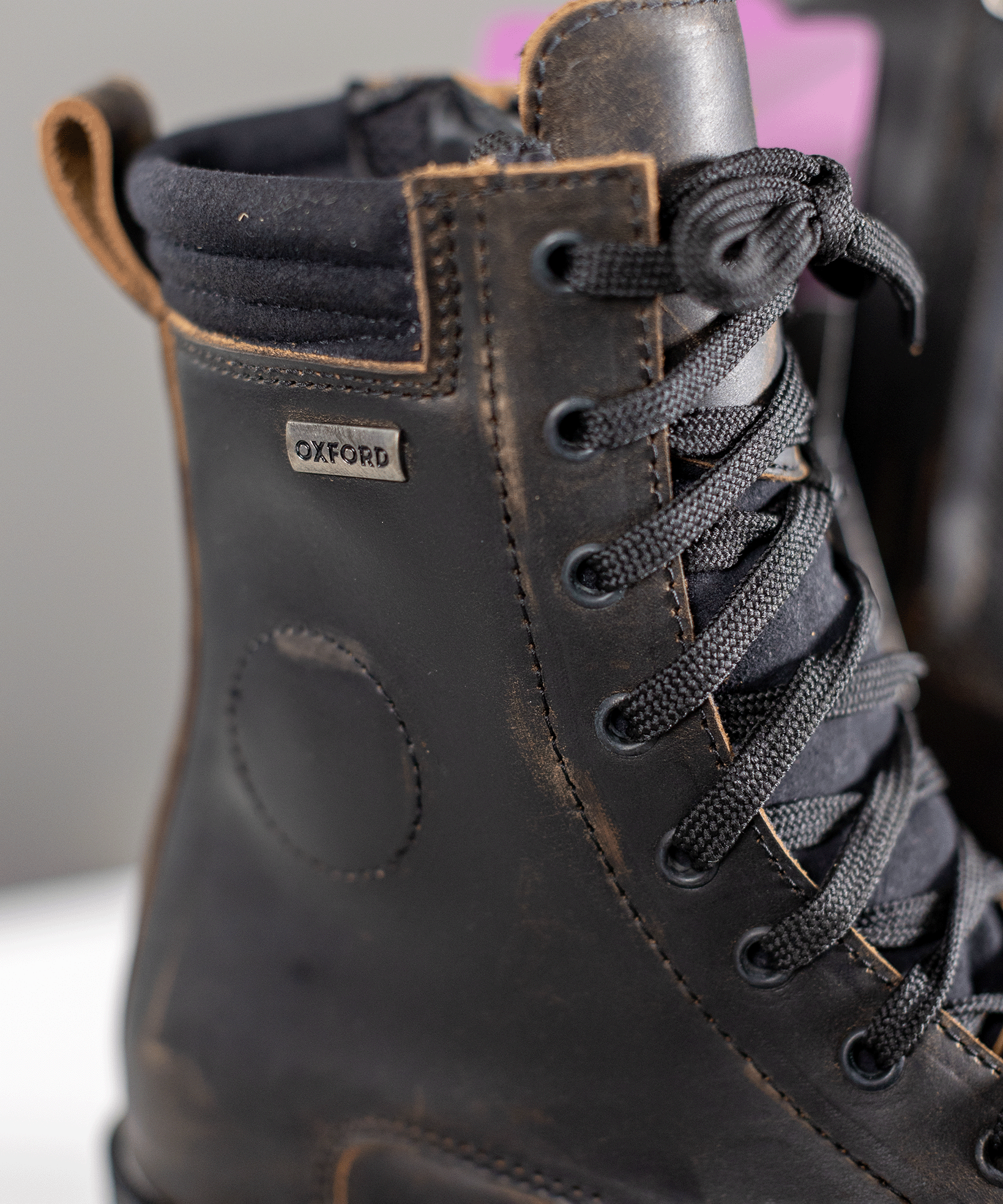 Oxford Boots EU 36 / US 5 OXFORD MAGDALEN WATERPROOF DARK BROWN WOMENS BOOTS