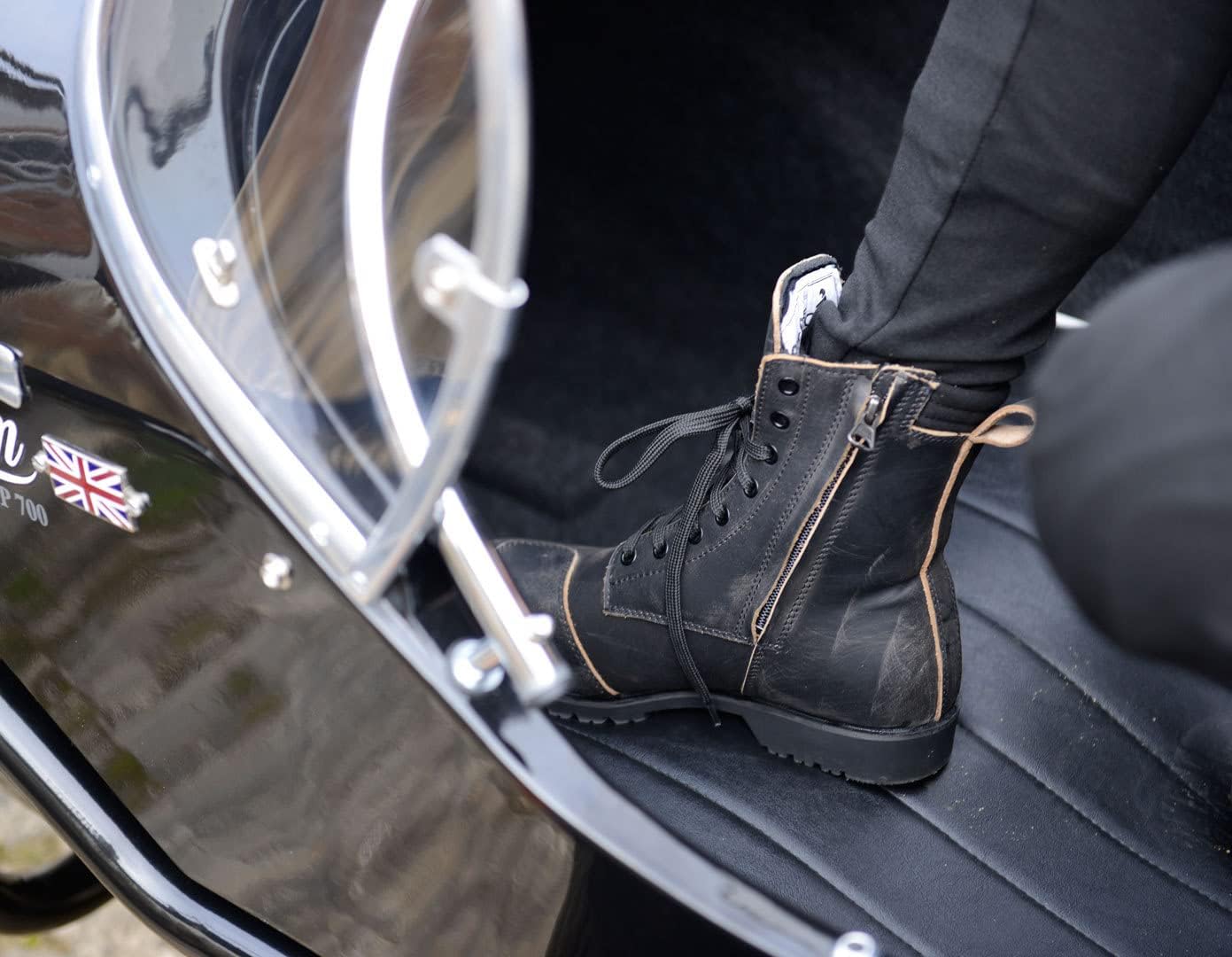 Oxford Boots EU 36 / US 5 OXFORD MAGDALEN WATERPROOF DARK BROWN WOMENS BOOTS