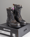 Load image into Gallery viewer, Oxford Boots EU 36 / US 5 OXFORD MAGDALEN WATERPROOF DARK BROWN WOMENS BOOTS
