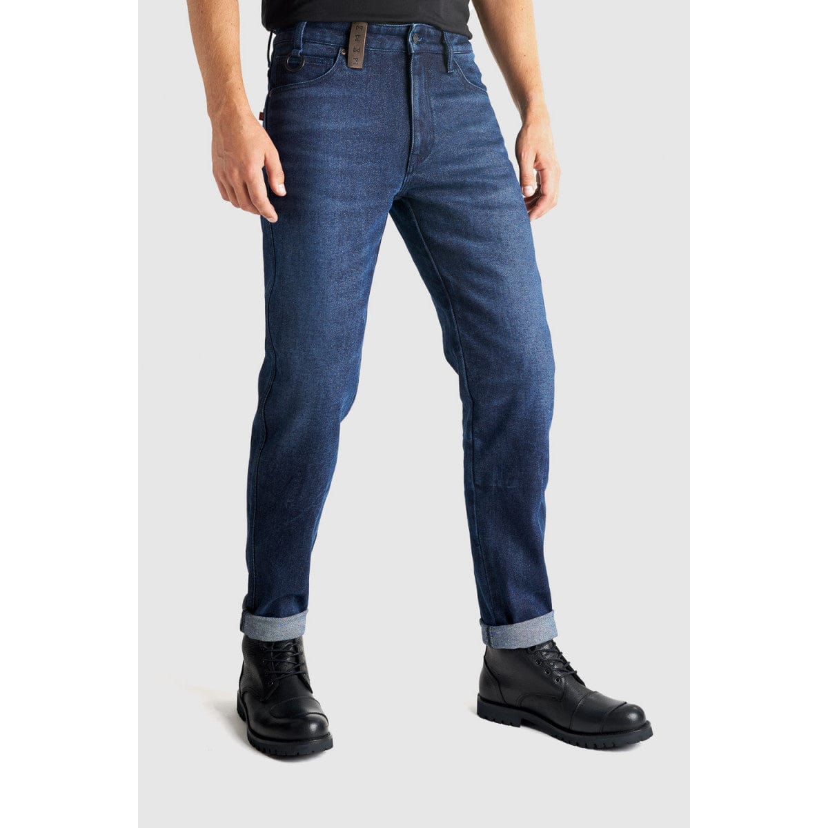 Pando Moto Pando Moto PANDO MOTO ARNIE SLIM MEN'S JEANS BLUE