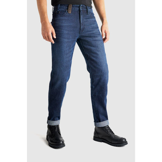 Pando Moto Pando Moto PANDO MOTO ARNIE SLIM MEN'S JEANS BLUE