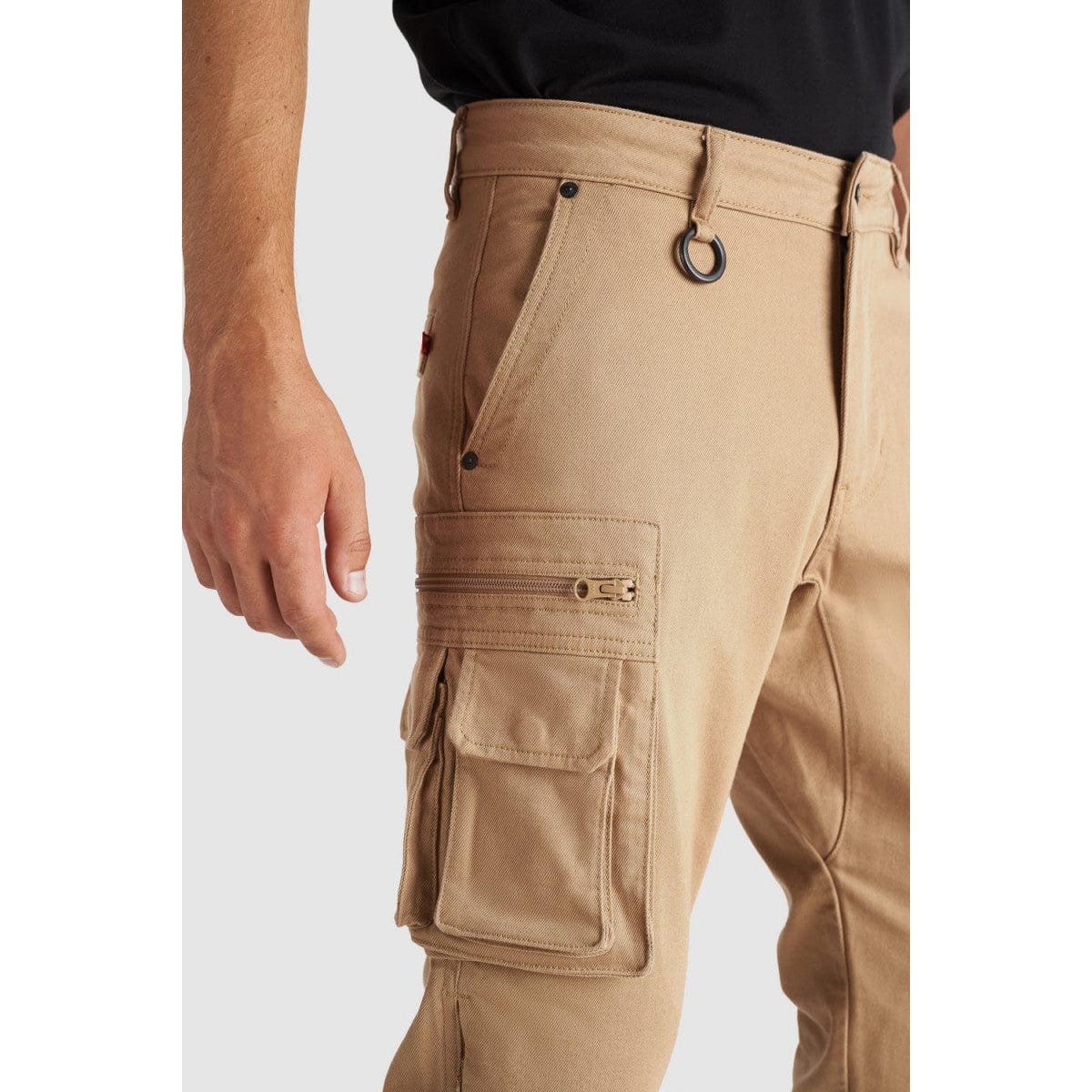 Pando Moto Pando Moto PANDO MOTO DESERT CARGO PANTS BEIGE