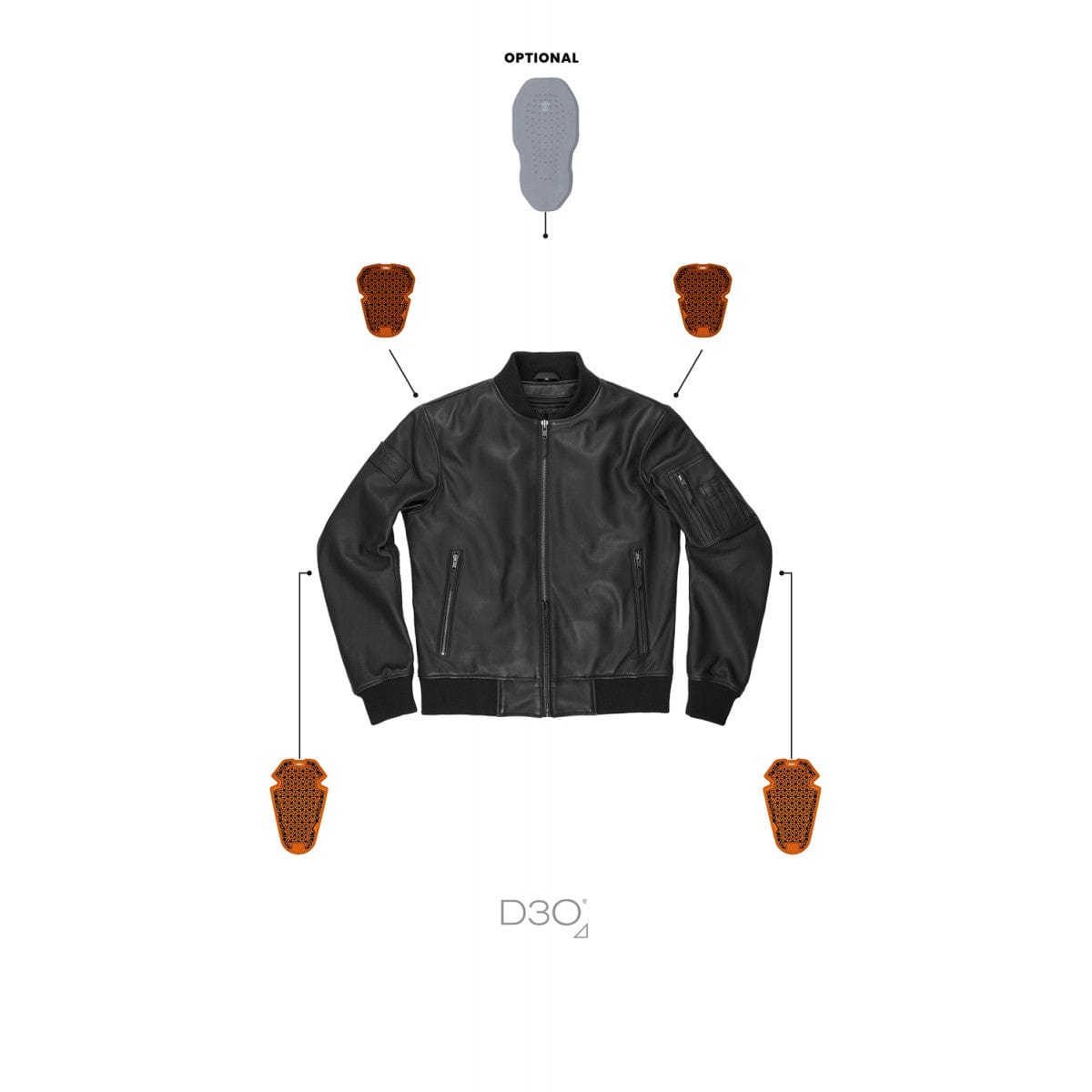 Pando Moto Pando Moto PANDO MOTO FALCON LEATHER AVIATOR JACKET