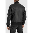 Load image into Gallery viewer, Pando Moto Pando Moto PANDO MOTO FALCON LEATHER AVIATOR JACKET
