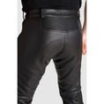 Load image into Gallery viewer, Pando Moto Pando Moto PANDO MOTO KATANA SLIM BLACK JEANS
