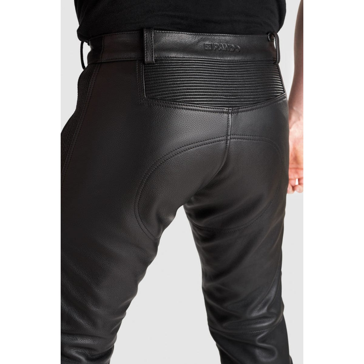 Pando Moto Pando Moto PANDO MOTO KATANA SLIM BLACK JEANS
