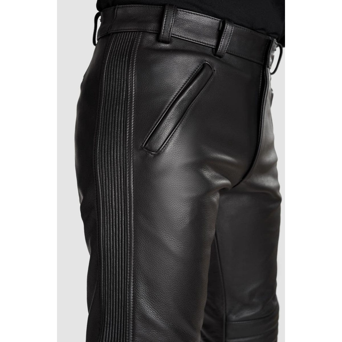 Pando Moto Pando Moto PANDO MOTO KATANA SLIM BLACK JEANS