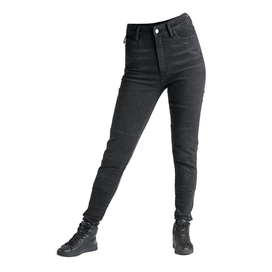 Pando Moto Pando Moto PANDO MOTO KUSARI COR 01 LADIES JEANS BLACK