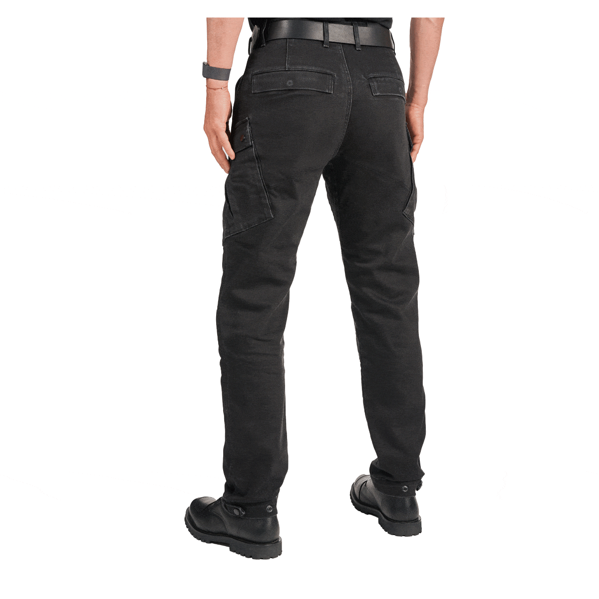 Pando Moto Pando Moto PANDO MOTO MARK BLACK AAA CARGO PANTS