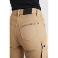 Load image into Gallery viewer, Pando Moto Pando Moto PANDO MOTO MILA CARGO WOMEN'S JEANS - BEIGE
