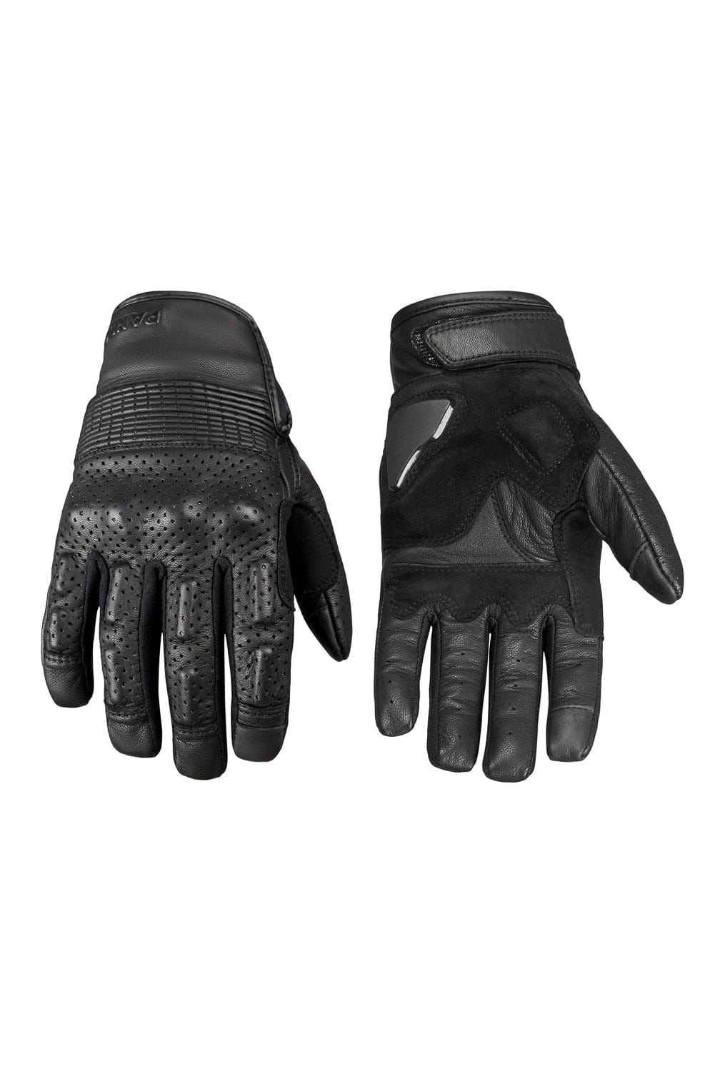 Pando Moto Pando Moto PANDO MOTO ONYX BLACK 02 LEATHER MOTRCYCLE GLOVES