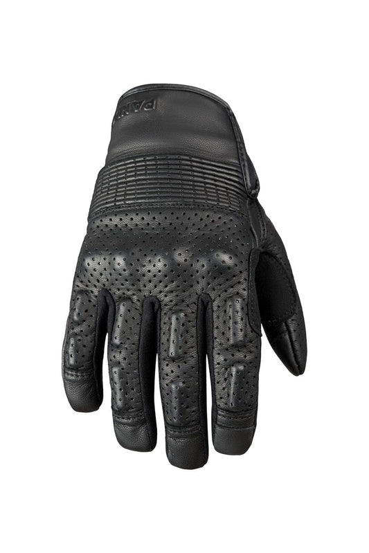 Pando Moto Pando Moto PANDO MOTO ONYX BLACK 02 LEATHER MOTRCYCLE GLOVES