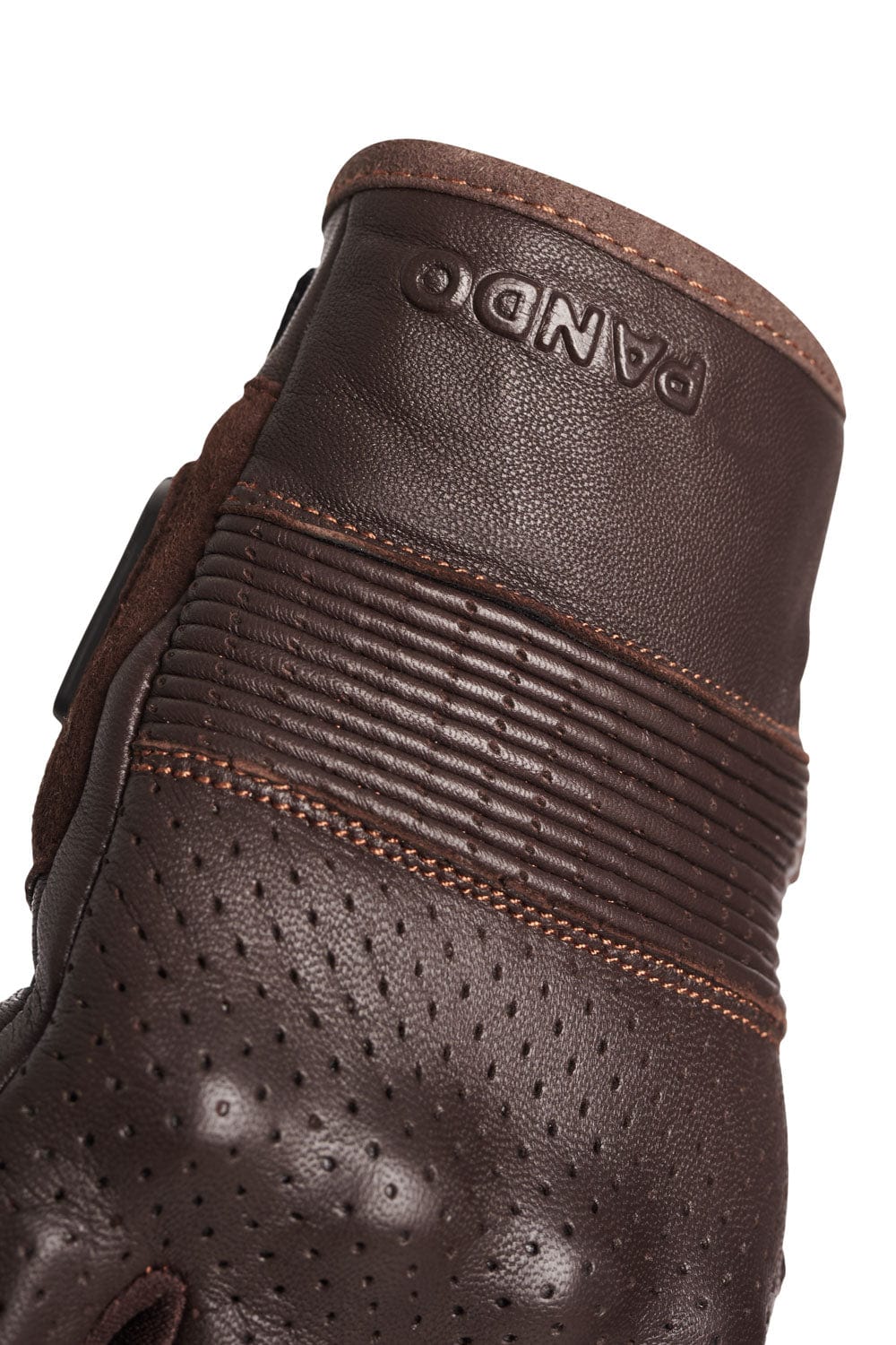Pando Moto Pando Moto PANDO MOTO ONYX BROWN 02 LEATHER MOTRCYCLE GLOVES